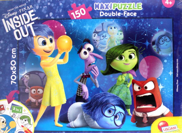 Puzzle dwustronne 150 el. Maxi Inside Out 56545 [PUZZLE]