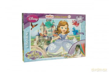 Puzzle dwustronne Super Plus SOFIA. [PUZZLE]