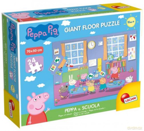 Puzzle Gigant 24el Peppa Pig Świnka Peppa 68296 [PUZZLE]