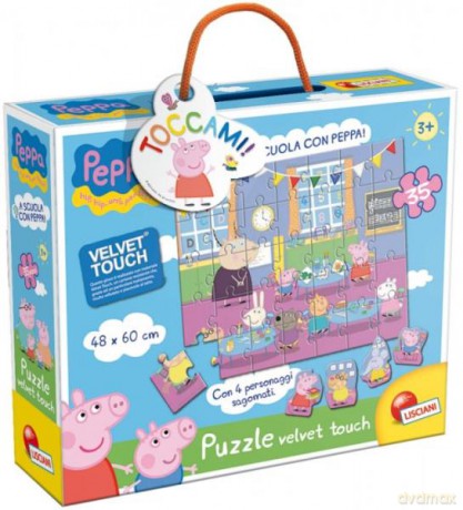 Puzzle Velvet Touch Świnka Peppa V2 43484 [PUZZLE]