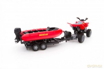 Quad ratunkowy z łodzią/72