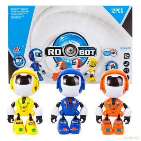 Robort światło/dźwiek 12 cm Q79 [FIGURKA]