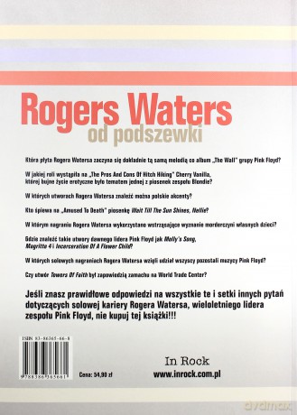 Gry wojenne. O wszystkich solowych utworach Rogera Watersa - Wiesław Weiss [książka]