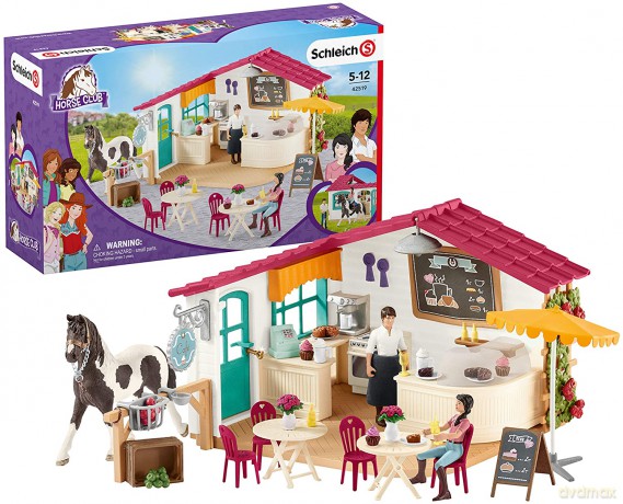 Schleich 42519 Horse Club Kawiarnia dla jeźdźców [FIGURKA]