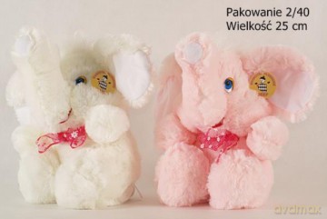 Słoń z Kokardą Mały 03282