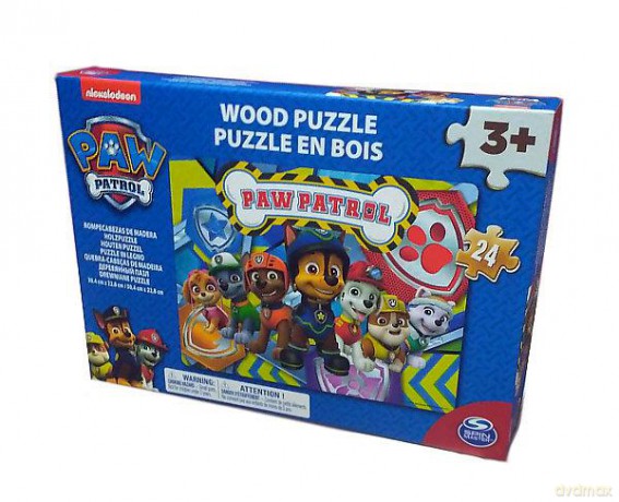 Spin Master Puzzle drewniane 24 el. Psi Patrol 6040055 [PUZZLE]