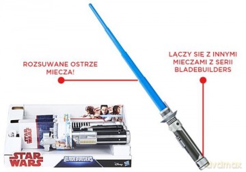 Star Wars E8 Rozsuwany miecz świetlny C1286