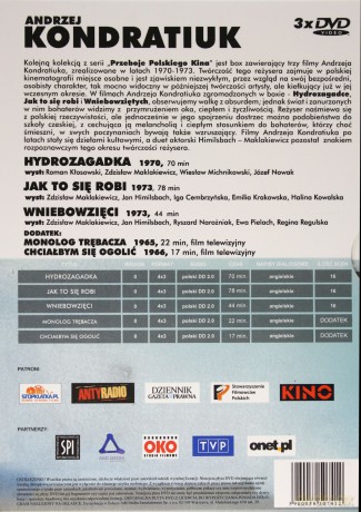 Andrzej Kondratiuk: Hydrozagadka / Jak to się robi / Wniebowzięci BOX [3DVD]
