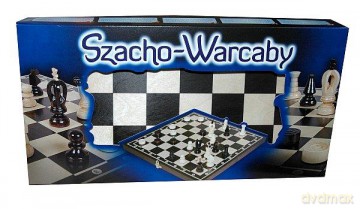 Szacho-warcaby 36 cm. [GRA PLANSZOWA]