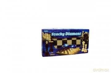 Szachy diament 43 cm. [GRA PLANSZOWA]