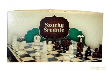 Szachy średnie 31 cm. [GRA PLANSZOWA]