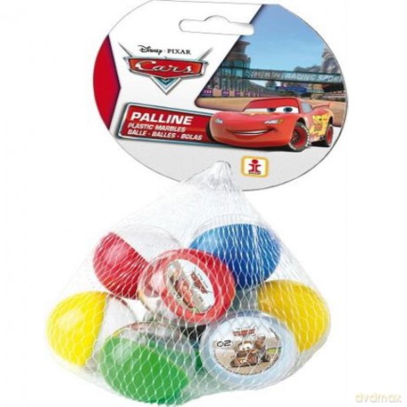 Szklane kulki w siatce Cars