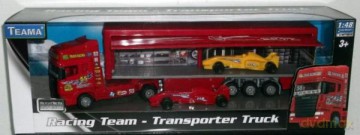 TEAMA TIR ciągnik Racing+wyścigówki 61042