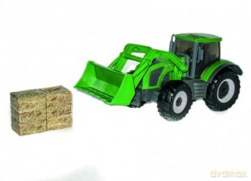Traktor Gigant spychacz 1:16 zielony 60942