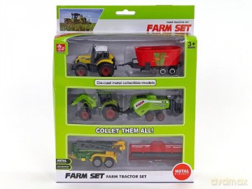 Traktor metal w pudełku 4/476059