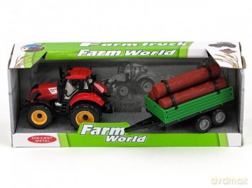Traktor z maszyną rolniczą 462397