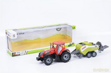 Traktor z napędem z przyczepą w pudełku 502512