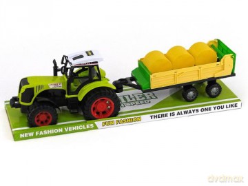 Traktor z przyczepą napęd w pudełku 482401