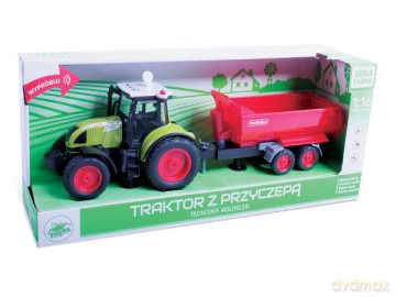 Traktor z wywrotką (1:16 TRY ME)