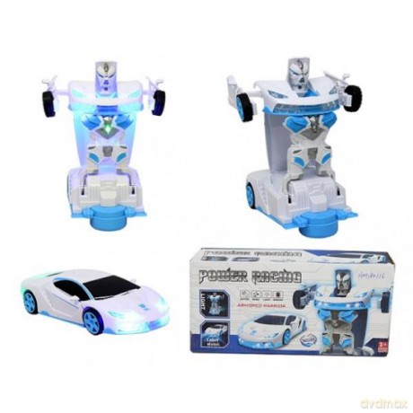 Transformer auto ze światłem w pudelku NO-1002426 [FIGURKA]