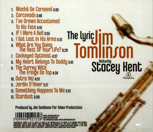 Jim Tomlinson Feat. Stacey Kent: The Lyric [CD]