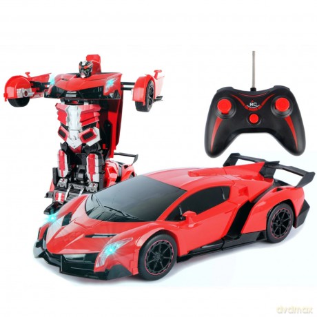 Transofrmer auto na radio światło, dźwięk, ładowarka USB 1000846 [FIGURKA]