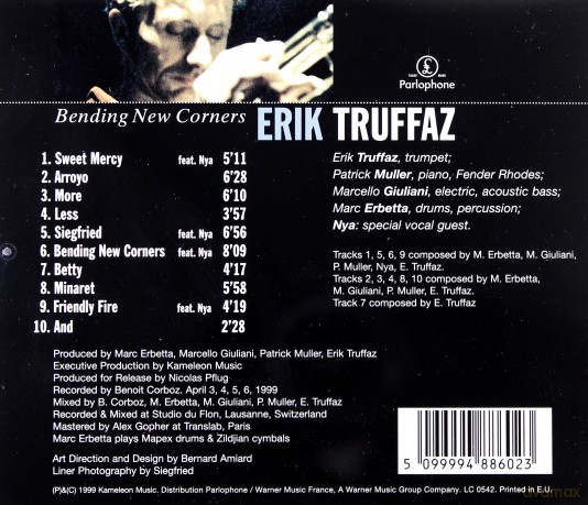 Erik Truffaz: Bending New Corners [CD]