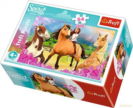 TREFL 54 el. Czas na nową przygodę. Spirit, Duch wolności [PUZZLE]