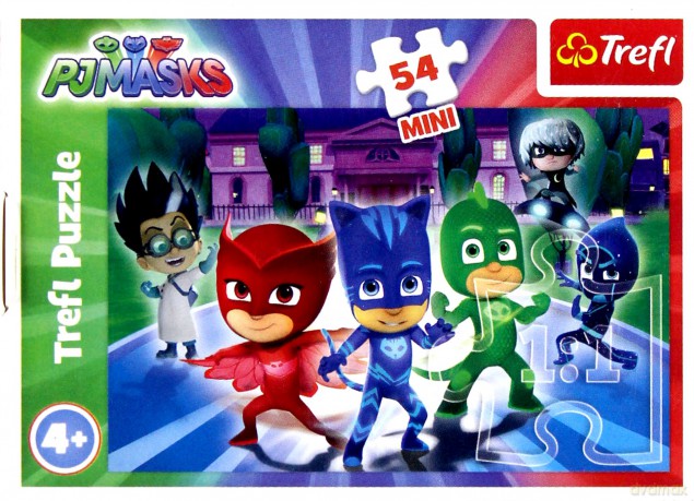 TREFL 54 el. mini PJ Masks (wysyłka losowa) [PUZZLE]