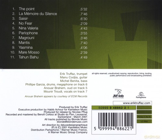 Erik Truffaz: Mantis [CD]