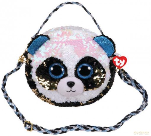 TY Fashion Sequins cekinowa torba na ramię BAMBOO - panda 95136