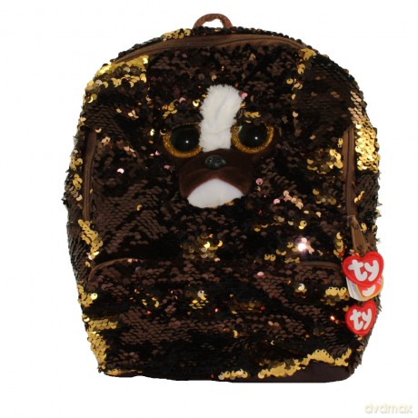 TY Fashion Sequins duży cekinowy plecak BRUTUS - panda 95043