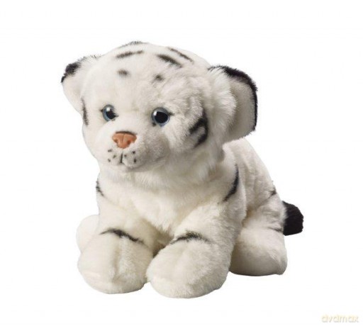 Tygrys biały siedzący 25 cm 10247