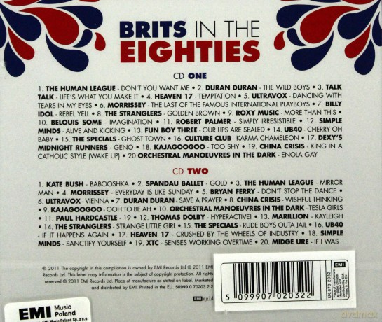 Brits In The 80s [2CD]