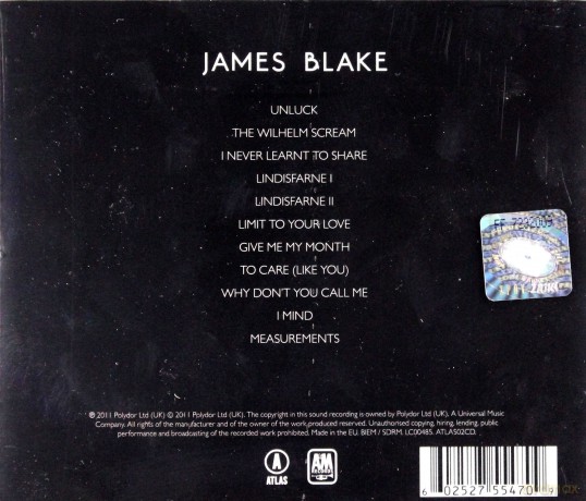 James Blake: James Blake [CD]