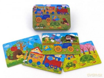 Układanka puzzle metal box 474871 [PUZZLE]