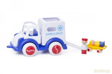 Viking auto Jumbo Ambulance z figurką