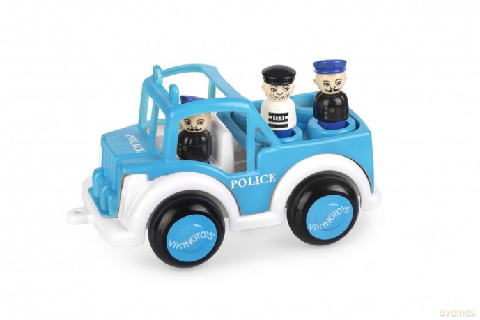 Viking Pojazd Jeep Policja z figurkami Jumbo
