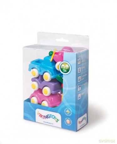 Viking pojazdy mini Chubbies Baby 7 box