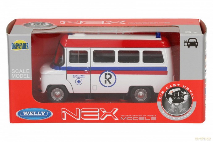 WELLY Auto model 1:34 PRL mix wzorów