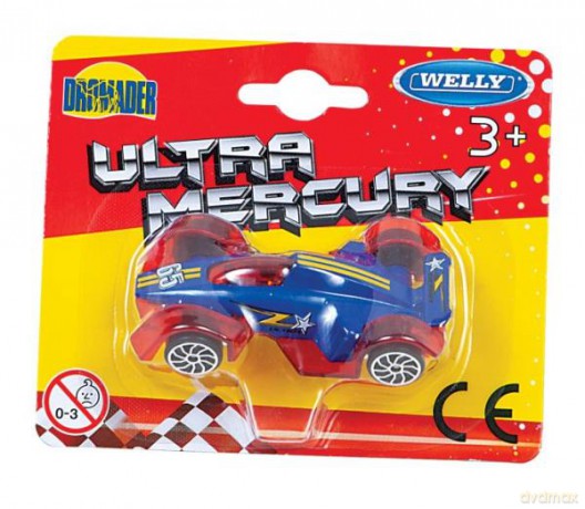WELLY Fantastic car 3 na blistrze mix p36 95310