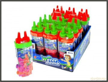Wodne balony kolorowe 120szt.w tubie p18 YG40U