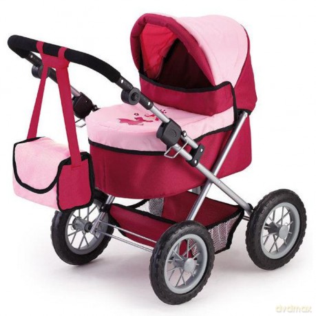 Wózek Trendy różowo-czerwony