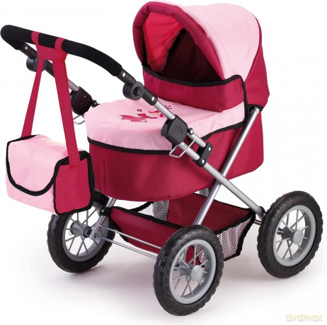 Wózek Trendy różowo-czerwony