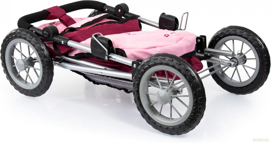 Wózek Trendy różowo-czerwony