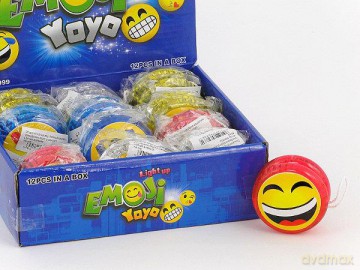 Yo-yo emotki świecące (wysyłka losowa) [GRA]