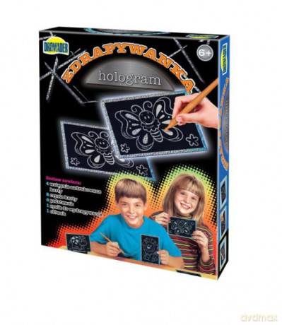Zdrapywanka hologram w pudełku 00736