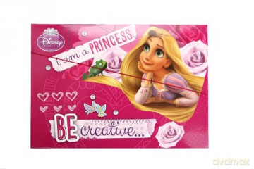 Zestaw kreatywny w teczce Princess 604222