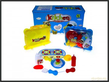 Zestaw kuchenny w walizce 18 cm 2kol HJ149A