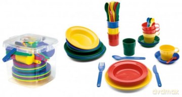 Zestaw naczyń Dining Set w wiaderku VIKING